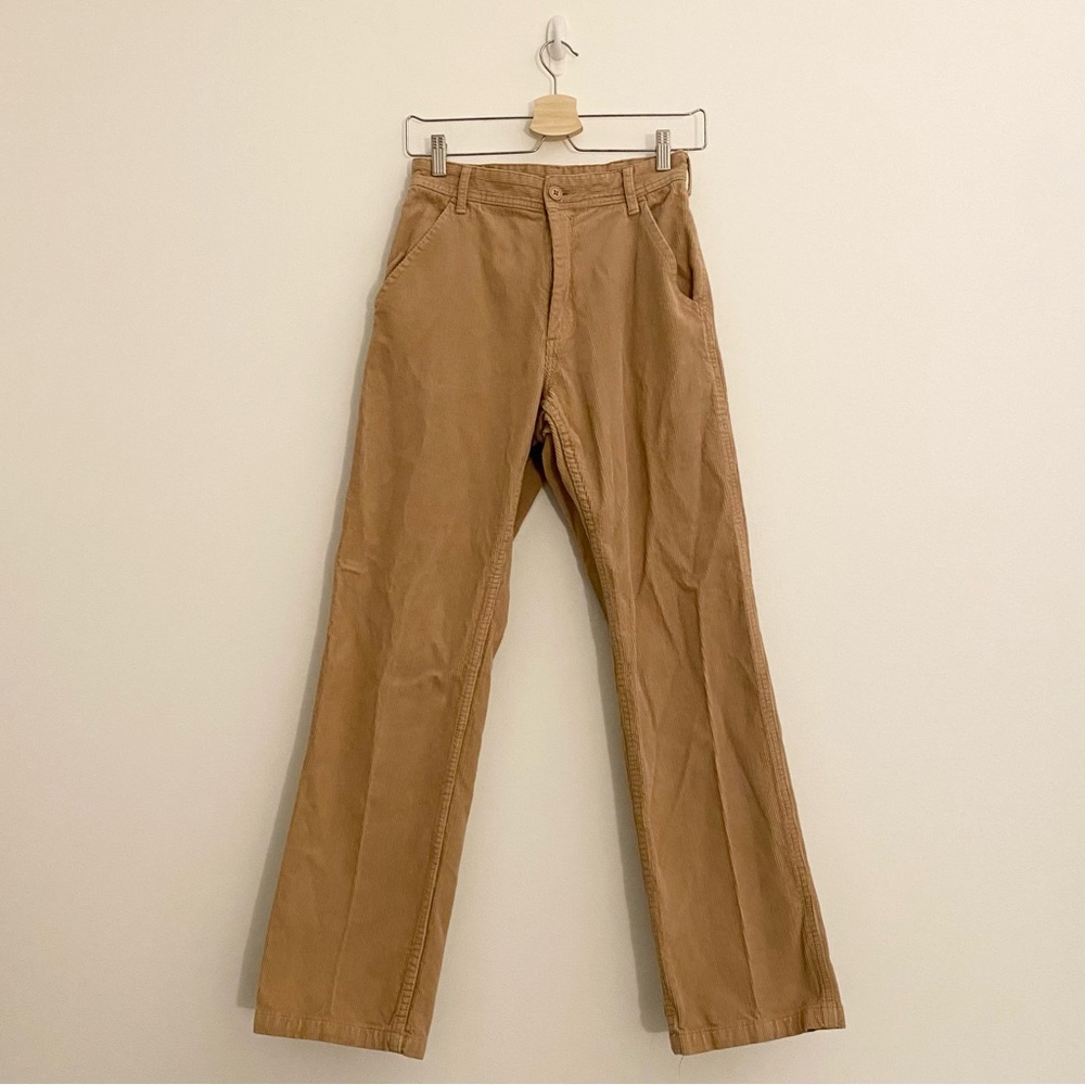 Brandy Melville High Waisted Brown Corduroy Pants